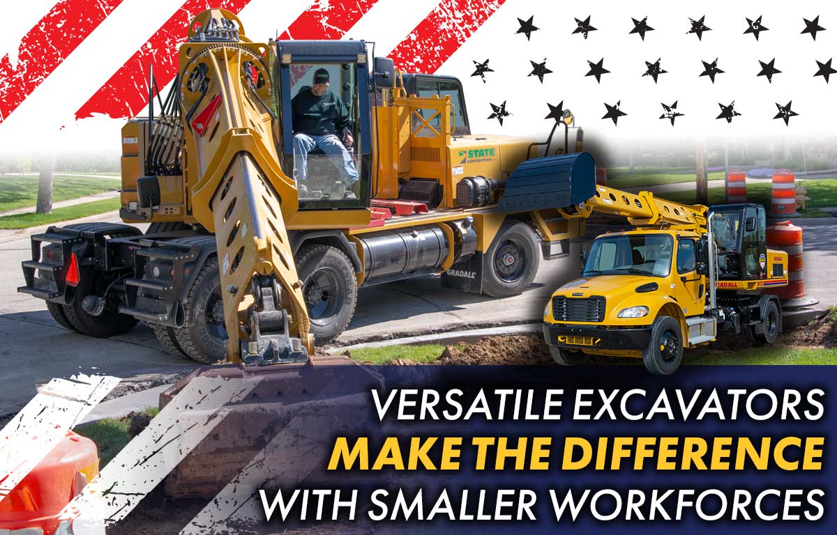 Gradall Tool Box Get more done with less equipment and a smaller workforce
