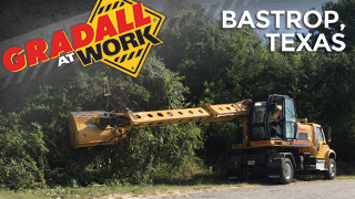 D154 with Flail Mower