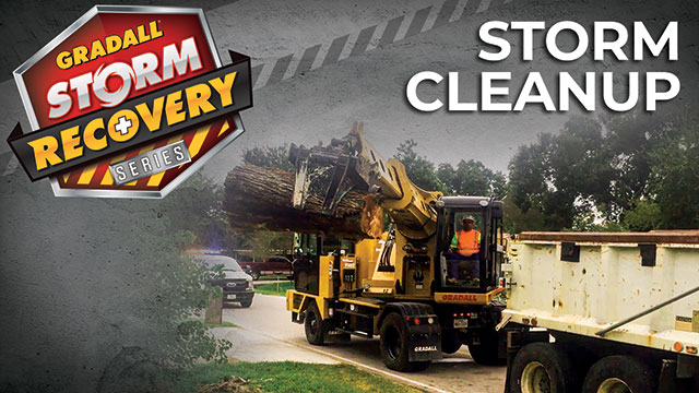 Gradall Storm Recovery Series Excavators