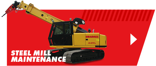 Gradall Steel Mill Maintenance Machines