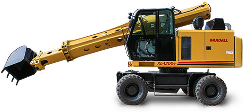 Gradall Rough Terrain Wheeled Excavators